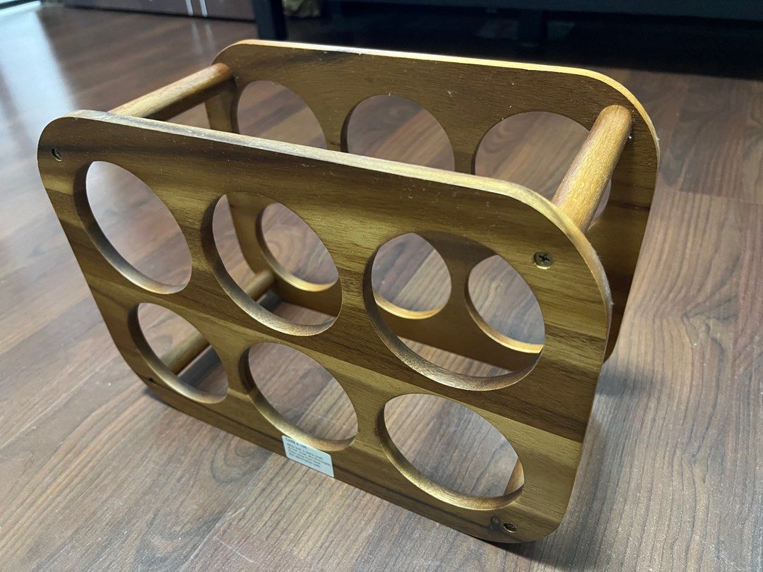 Wooden Wine Rack display (Category: Wine Cellar & Storage) located in Cavite. Submitted by .stocklist. (Listing ID 1381457450, Image 3). Description: In great condition, no molds, seldom used.