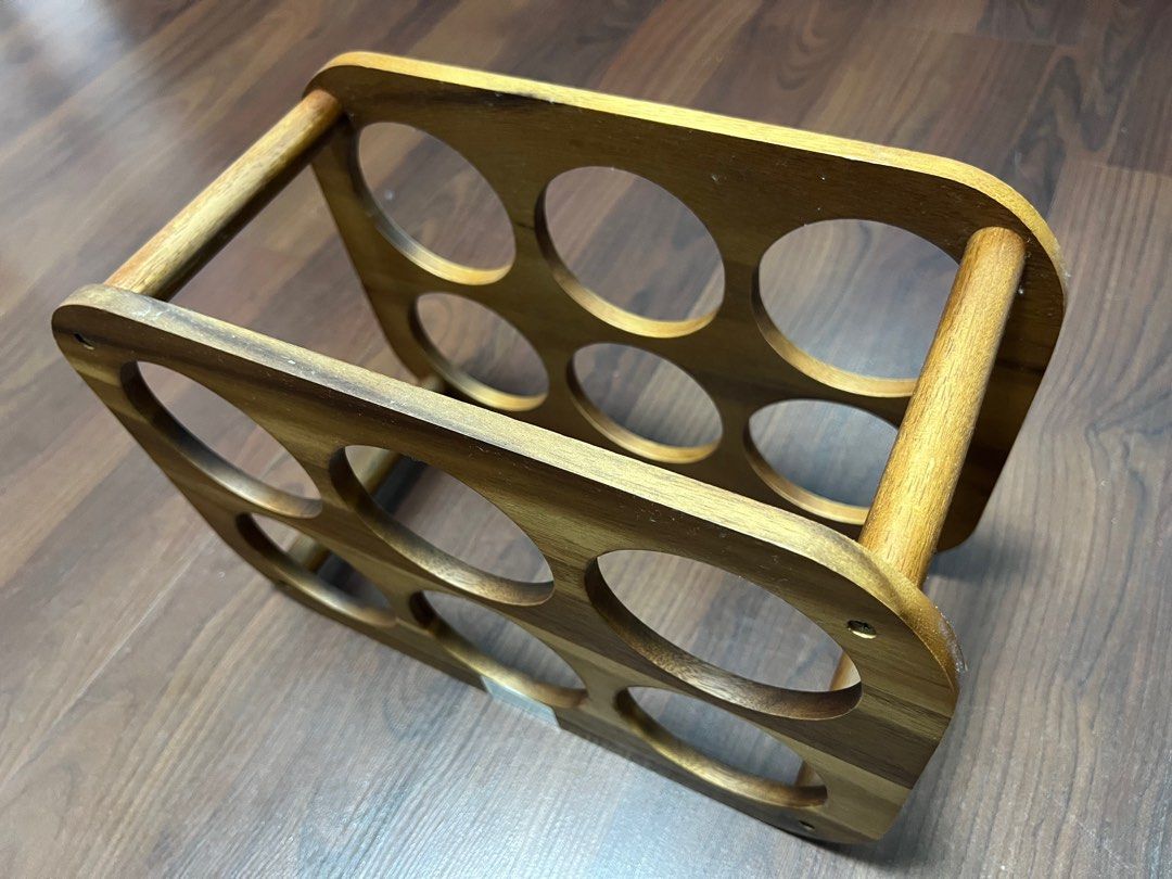 Wooden Wine Rack display (Category: Wine Cellar & Storage) located in Cavite. Submitted by .stocklist. (Listing ID 1381457450, Image 2). Description: In great condition, no molds, seldom used.