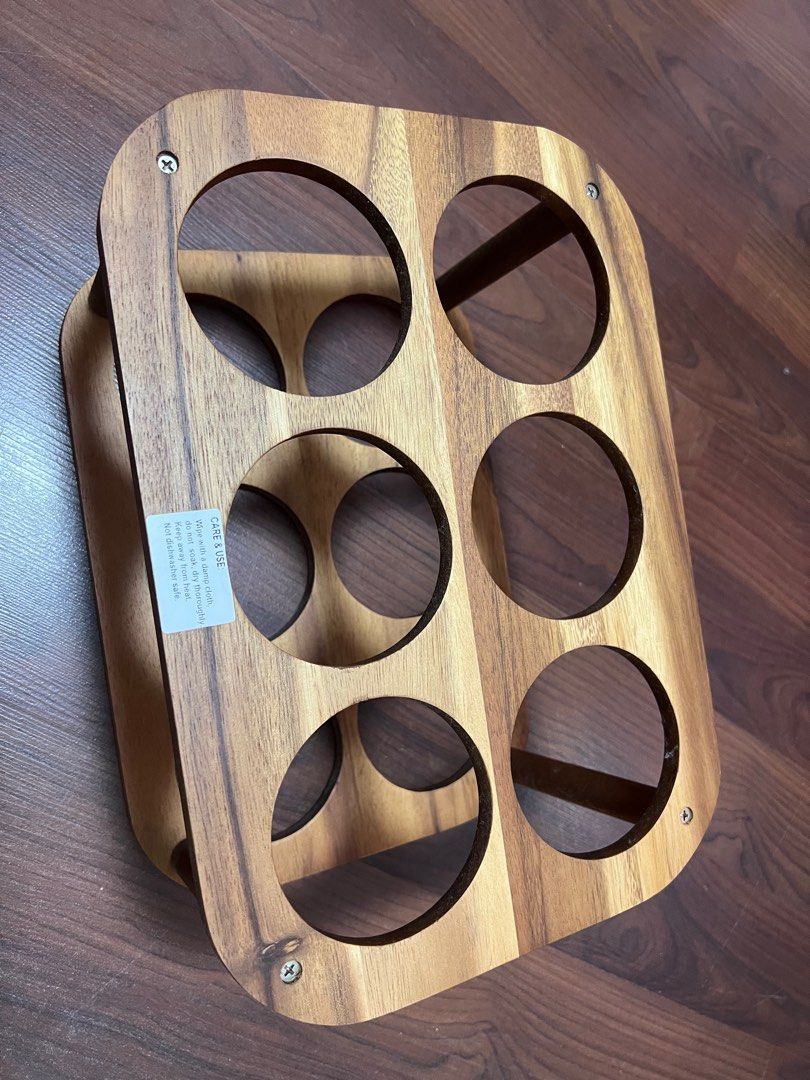 Wooden Wine Rack display (Category: Wine Cellar & Storage) located in Cavite. Submitted by .stocklist. (Listing ID 1381457450, Image 1). Description: In great condition, no molds, seldom used.