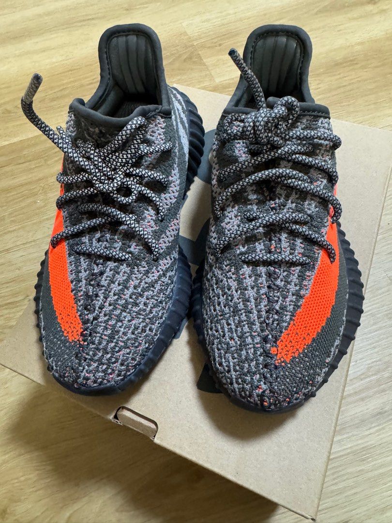 Yeezy 350V2 Carbon Beluga Size 4.5US (Category: Sneakers) located in Taguig. Submitted by jamesmaron (Listing ID 1381416771, Image 2). Description: Authentic and Original Size 4.5 US Very Good Condition. Used only twice. With Box. Shipping available..
