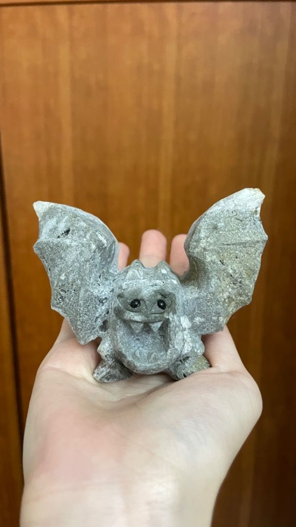 由 1yuiii._ (刊登 ID 1381500476，圖片 1) 提交，位於 高雄市 (Kaohsiung) 的 蝙蝠動物晶簇/水晶 (類別：其他居家裝飾)，說明：商品售出後不退換 有任何問題都可以私訊詢問喔！。
