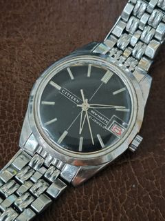 Fully original vintage automatic starry sky watch, rare red date, beautiful dial with no scratches, original vintage strap with great character, oiled and running well, meet at Kwun Tong MTR station64226231012994110