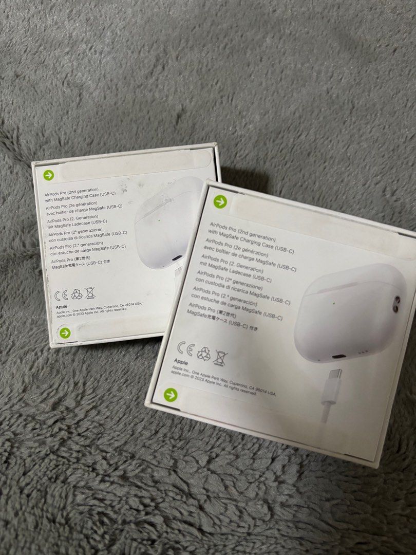 Airpods Pro 2nd gen (Category: Earphones) located in Las Pinas. Submitted by justg (Listing ID 1381550993, Image 2). Description: Brand New AirPods Pro (2nd Gen) 🎧 ✅ MagSafe Charging Case (USB-C) 📦 Available Units: 2 💯 Factory Sealed & Authentic .
