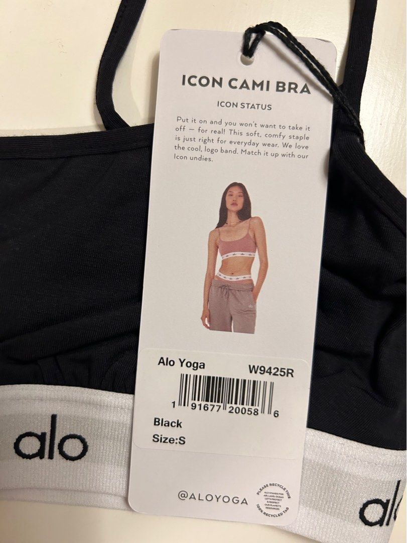Alo Yoga Icon Cami Bra (Category: Activewear) located in Angeles City. Submitted by mycl0set (Listing ID 1381519131, Image 3). Description: 2 Black 1 White - not in photo.