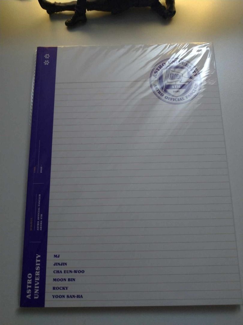 ASTRO AROHA 4th Term Cha Eun woo set (Category: K-Wave Merchandise) located in Quezon City. Submitted by .ellierine. (Listing ID 1381511586, Image 2). Description: ASTRO AROHA 4th Term Cha Eun woo set (Onhand & Ready to Ship) - Items in mint-good condition, with card sleeves - Inclusions: Clear file, 2 PCs, Sticker set, ID Pic, Bio, Photo book RFS: Need funds MOP: GCash / MAYA / BPI MOD (📍Quezon City, Metro Manila): - J&T - SDD to be booked by c