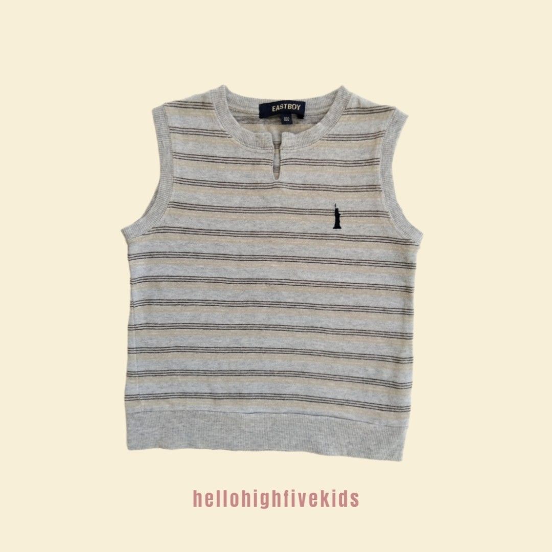 SALE Atasan kutung Eastboy anak 2-3t (Kategori: 1 hingga 3 tahun) berada di Bogor. Dikirim oleh hellohighfivekids (ID iklan 1381540404, Gambar 1). Deskripsi: tag 100, 2-3t minim pemakaian unisex bisa pakai cakep 👌🏻.