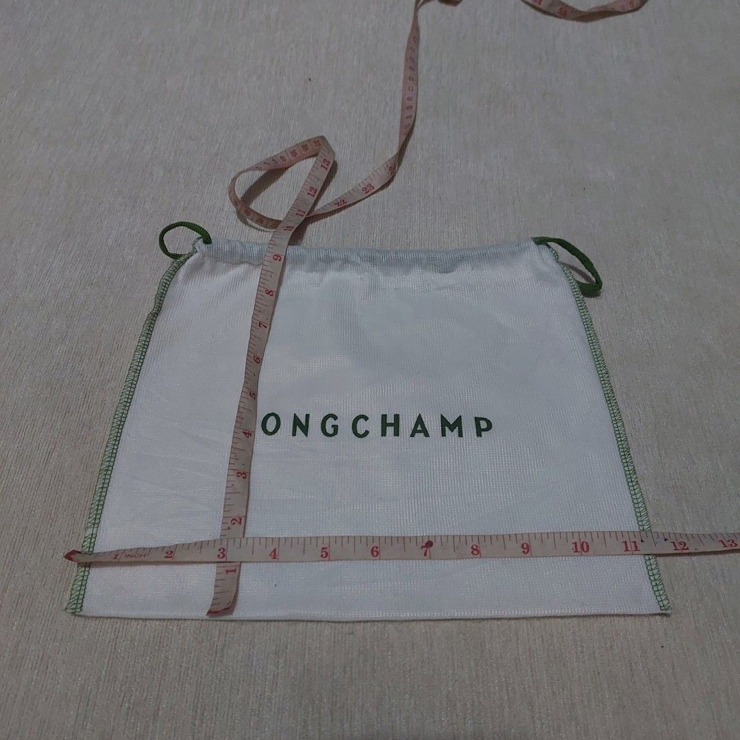 Authentic Longchamp dust bag 9.5x11.5 inches (Category: Luxury Bags & Wallets) located in Manila. Submitted by jfluxury.co (Listing ID 1381658776, Image 3). Description: excellent condition no flaws bought in Japan 🇯🇵 💯% Authentic. 😊 Money back guarantee. 😊 Clean and ready to use na..