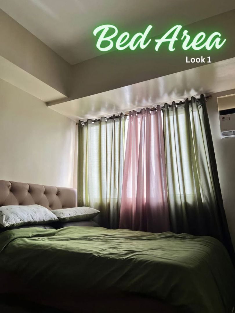 Avida One Union Place Condo Available for Rent (Category: Apartments & Condos) located in Paranaque City. Submitted by d2jhomes (Listing ID 1381577387, Image 3). Description: Location: Union Drive, Arca South, Taguig - Near BGC and NAIA - Fully Furnished with brand new appliances ✅Double bed with memory foam ✅Pullout bed with mattress ✅1.0 HP Window Type Dual Inverter Compressor Aircon - LG ✅Smart 43" Google TV ✅Matte Frosted Glass Shower Divider