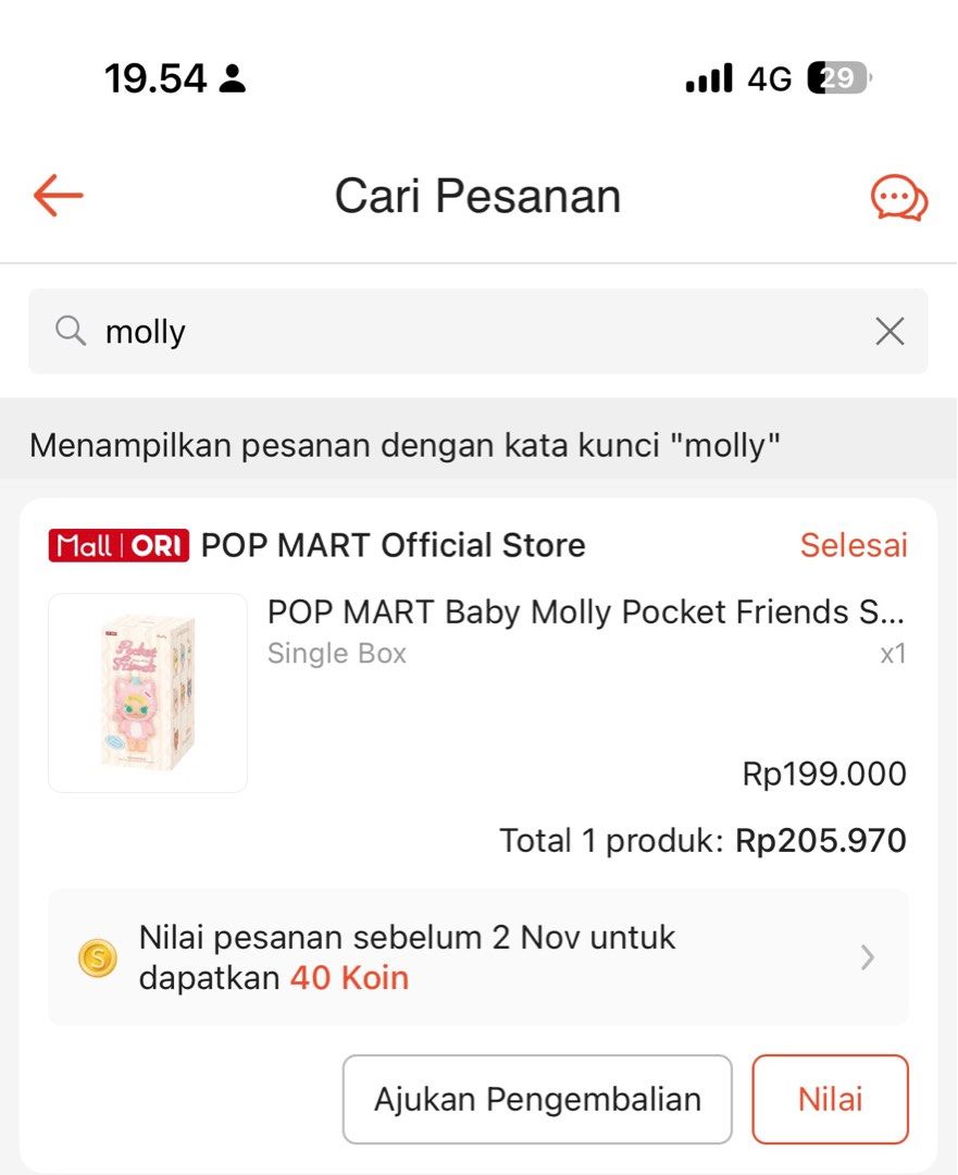 Baby Molly Pop Mart (Kategori: Mainan & Baby Walker) berada di Jakarta Utara. Dikirim oleh prelovedbytar (ID iklan 1381549374, Gambar 3). Deskripsi: Original 100% With Box Bisa via toko oren : tartar2504.