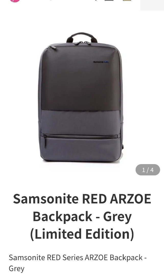 Backpack laptop (Category: Backpacks) located in Nabunturan. Submitted by randllpad95 (Listing ID 1381502934, Image 1). Description: limited edition original orig price 9k+.