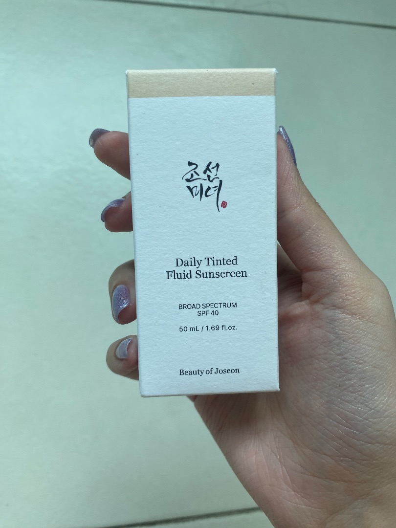 Beauty of Joseon Daily Tinted Fluid Sunscreen SPF 40, Beauty & Personal ...