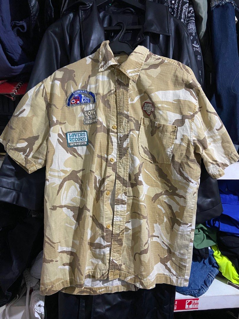 Camouflage polo shirt (Category: Tshirts & Polo Shirts ) located in Manila. Submitted by wastoidkid (Listing ID 1381626107, Image 1). Description: Lenght 28 Width 21.