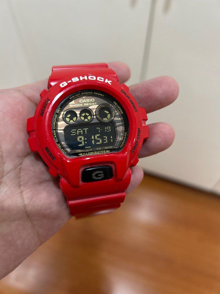 Casio G-Shock (Category: Men's Watches) located in Quezon City. Submitted by aaakids (Listing ID 1381467221, Image 1). Description: Authentic 💯 Good condition lightly used only Nice color in actual Last price posted.