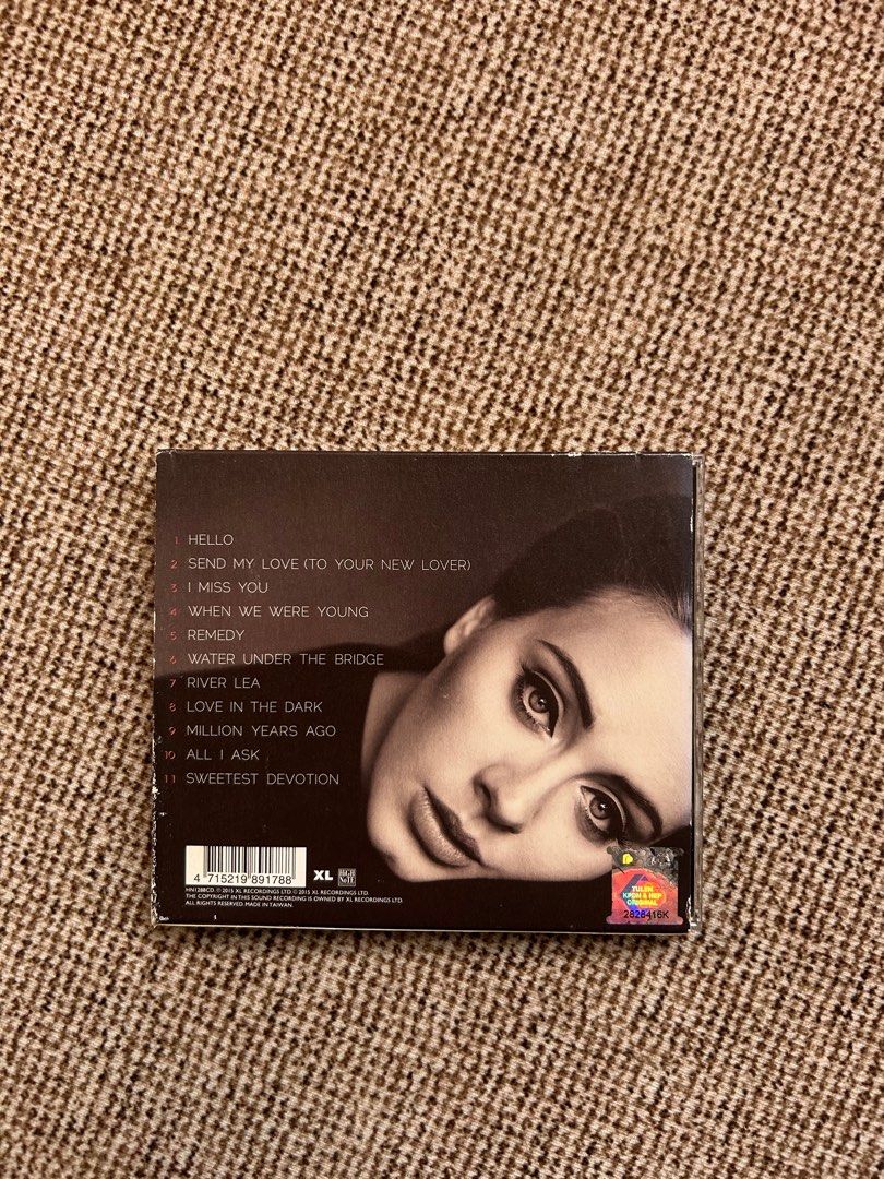CD Adele (Category: CDs & DVDs) located in Kuantan. Submitted by donut.thrift (Listing ID 1381576136, Image 2). Description: .