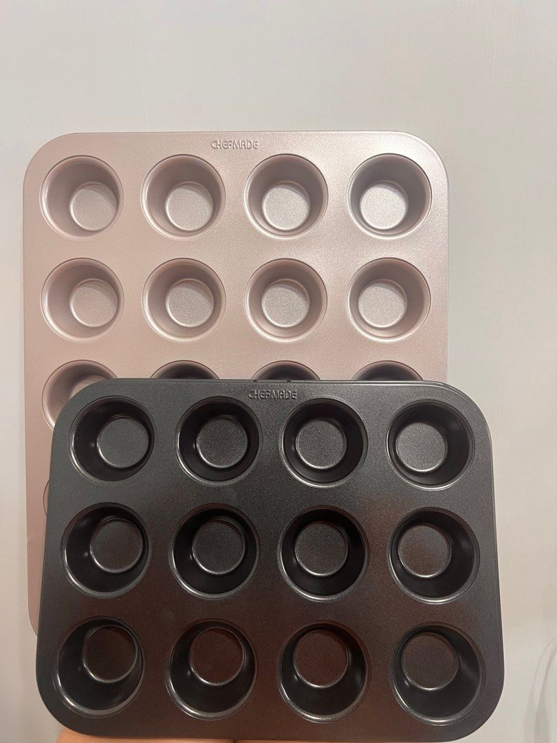 CHEFMADE 12 & 20 Cup Mini Muffin Pan