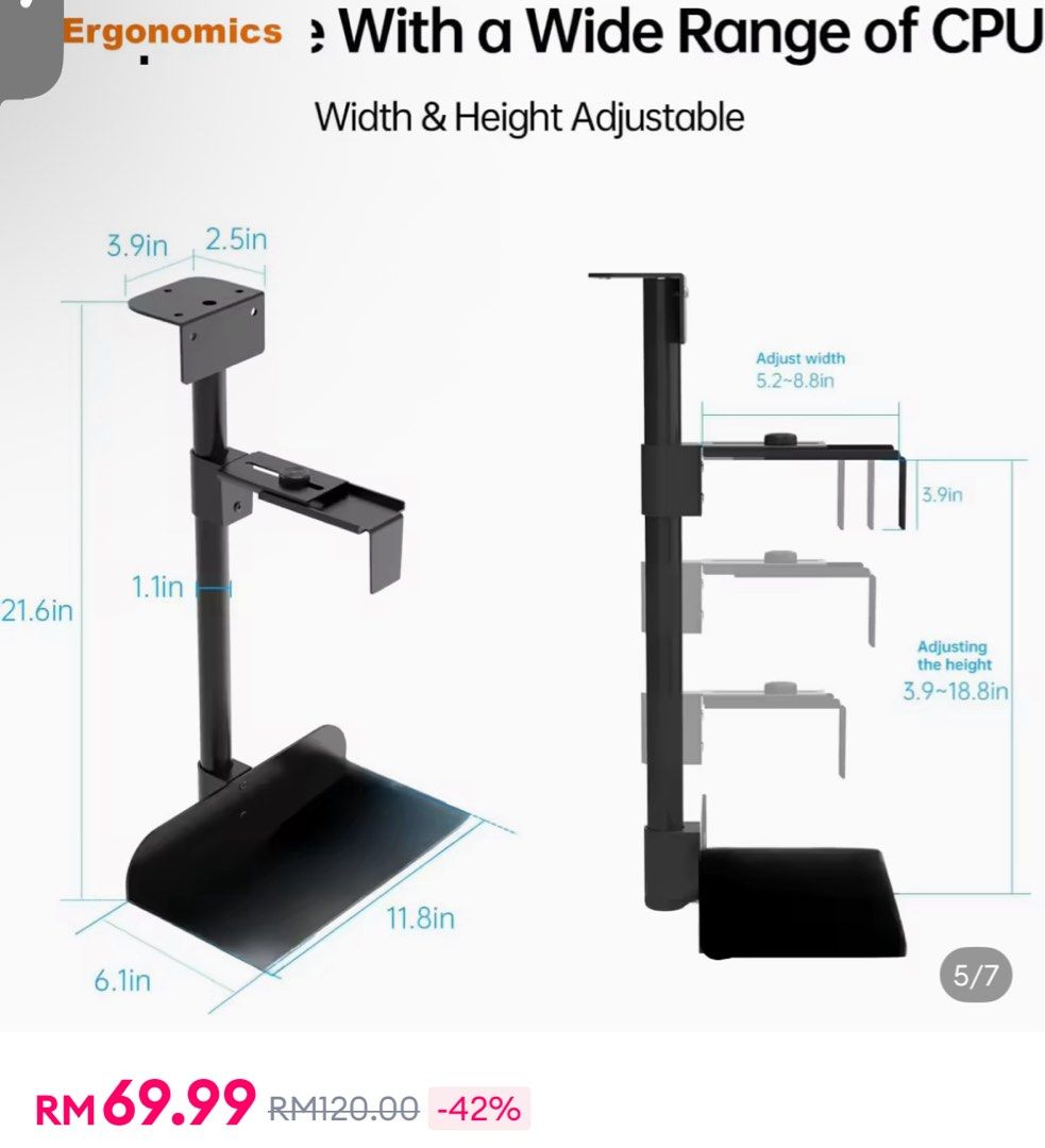 Cpu Mounting Bracket (Category: Other Accessories) located in Petaling Jaya. Submitted by wkitho (Listing ID 1381656379, Image 2). Description: Bought this brand new but never used and opened! .