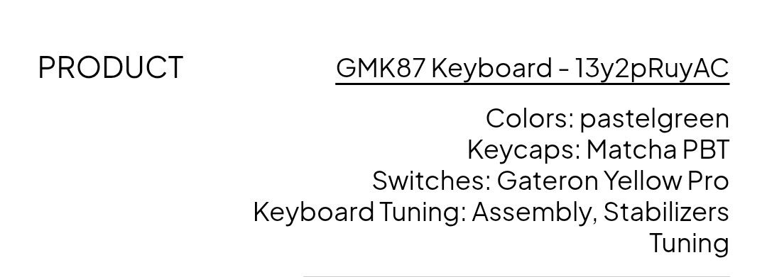 Custom mechanical keyboard63223792448898111