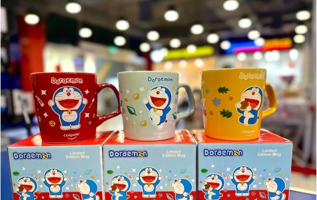 Doraemon Limited Edition Colgate Mug