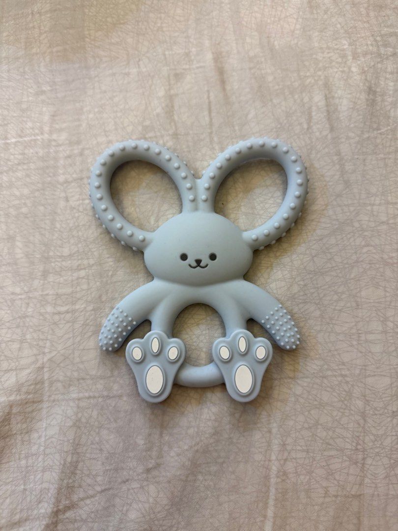 Dr. Brown's Teether Soft Silicone Long Limbed Bunny (Category: Soothers & Pacifiers) located in Quezon City. Submitted by jalt95 (Listing ID 1381600845, Image 1). Description: Dr. Brown's Teether Soft Silicone Long Limbed Bunny Bought from SM Baby Company Dr. Brown's Used for only 2 months Please wash and sterilize before use .