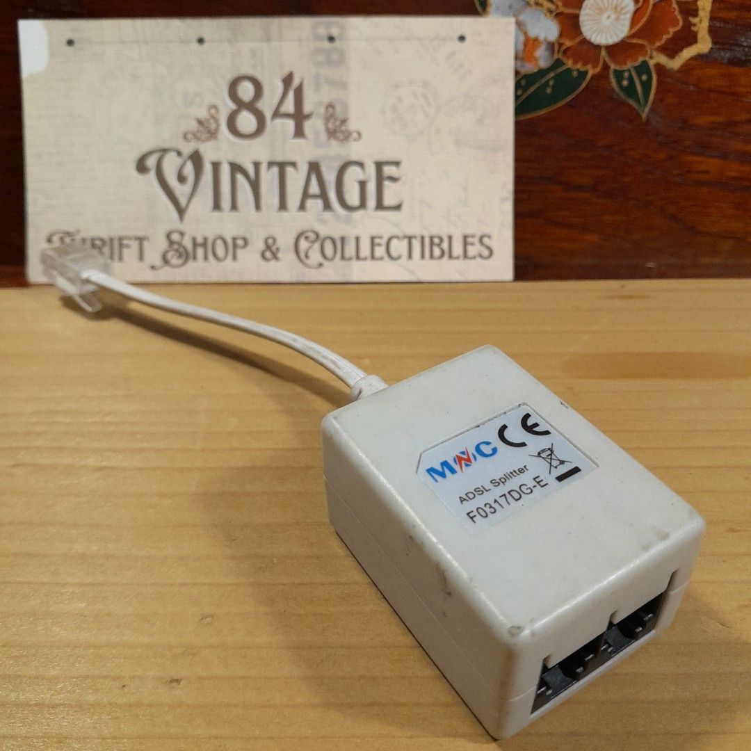 DSL Splitter (Category: Electrical, Adaptors & Sockets) located in Las Pinas. Submitted by 84vintage (Listing ID 1381574243, Image 2). Description: Box#2 Actual photos posted. Please examine them carefully as they are part of the description. --📌 MUST READ Before Dealing with us 📌-- ⚠️Price is posted. No lowballs please. ⚠️Vintage items are only sold As Is Where Is. If you want new items without any flaws, you can buy at the mall. Please manage