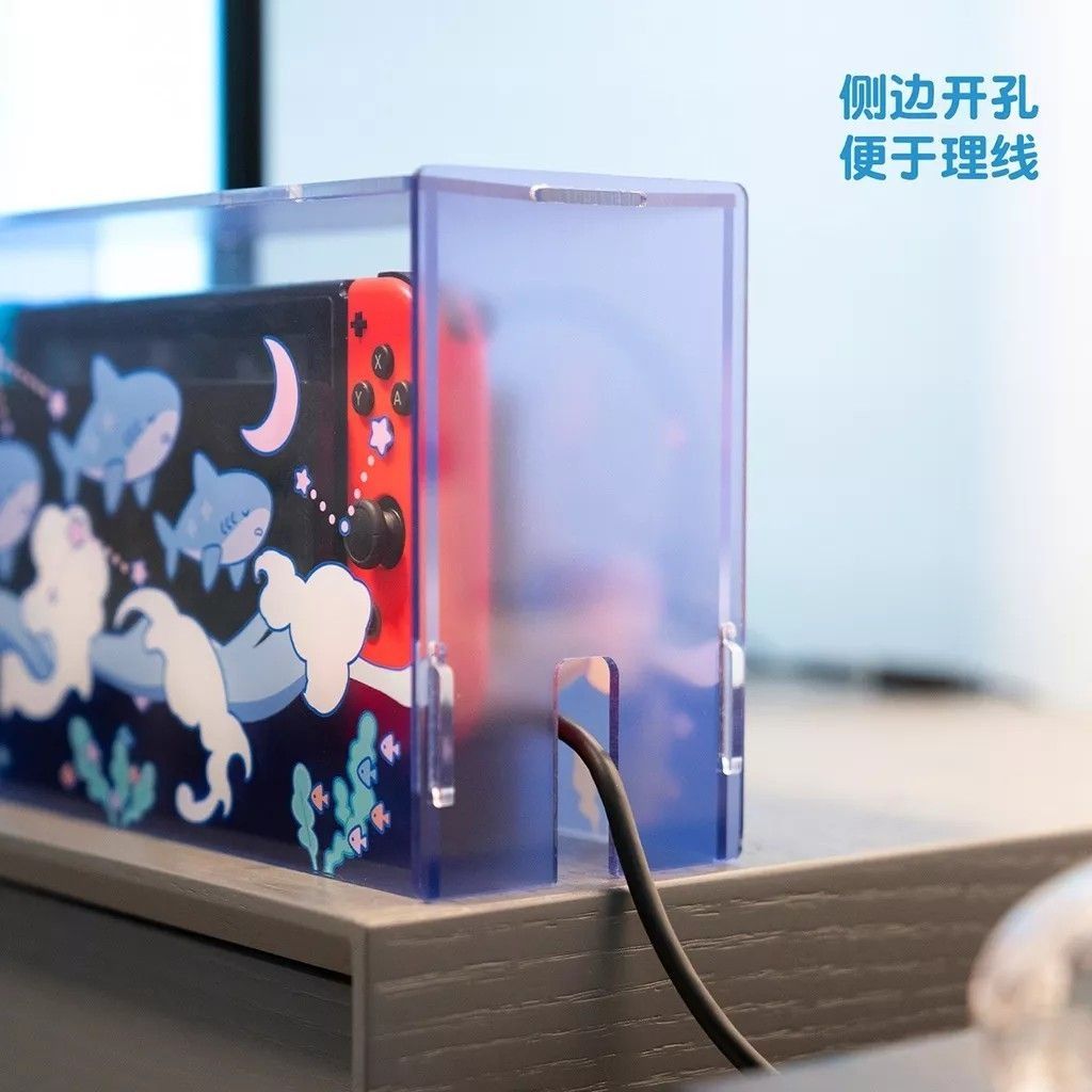 Geekshare Nintendo Switch Acrylic Dust Cover (Category: Cases & Covers) located in Quezon City. Submitted by .ellierine. (Listing ID 1381498023, Image 2). Description: Geekshare Nintendo Switch Acrylic Dust Cover (Onhand & Ready to Ship) - Lightly used - Has light scratches, barely noticeable - Comes with original packaging MOP: GCASH / MAYA / BPI MOD (📍Quezon City, Metro Manila): - J&T - SDD to be booked by customer (i.e.: Grab/Lalamove/etc.) *