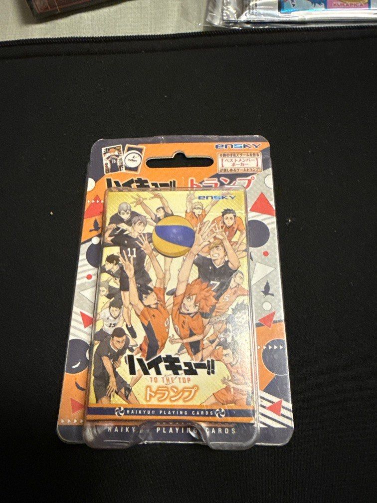 Haikyu Playing Cards Sealed Original (Category: Raw Singles) located in Quezon City. Submitted by narfetc (Listing ID 1381604350, Image 1). Description: Original Ensky.