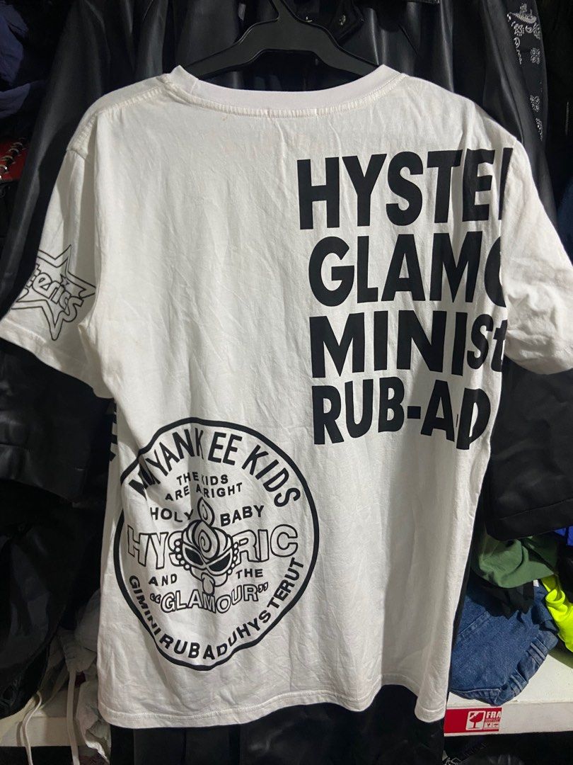 Hysteric glamour printed shirt (Category: Tshirts & Polo Shirts ) located in Manila. Submitted by wastoidkid (Listing ID 1381635292, Image 2). Description: M-L.