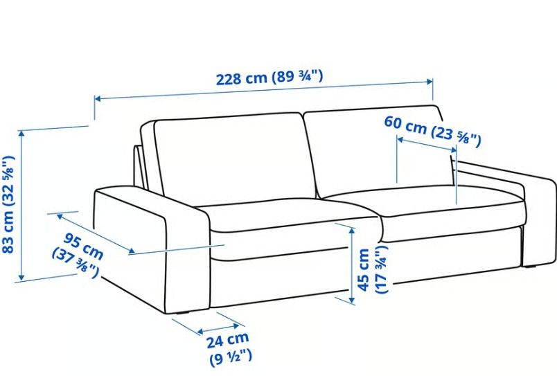 IKEA KIVIK Sofa - Like New, Big Savings! (Category: Sofas) located in Pasig City. Submitted by hughsidric (Listing ID 1381542531, Image 3). Description: Looking for a stylish and comfortable sofa without the brand-new price tag? I'm selling my IKEA KIVIK sofa for just ₱22,000! I bought this fantastic sofa for ₱36,000, and it's been barely used. I'm in Kapitolyo, Pasig, so it's ready for its new home. The KIVIK is known for its deep seats, comfort