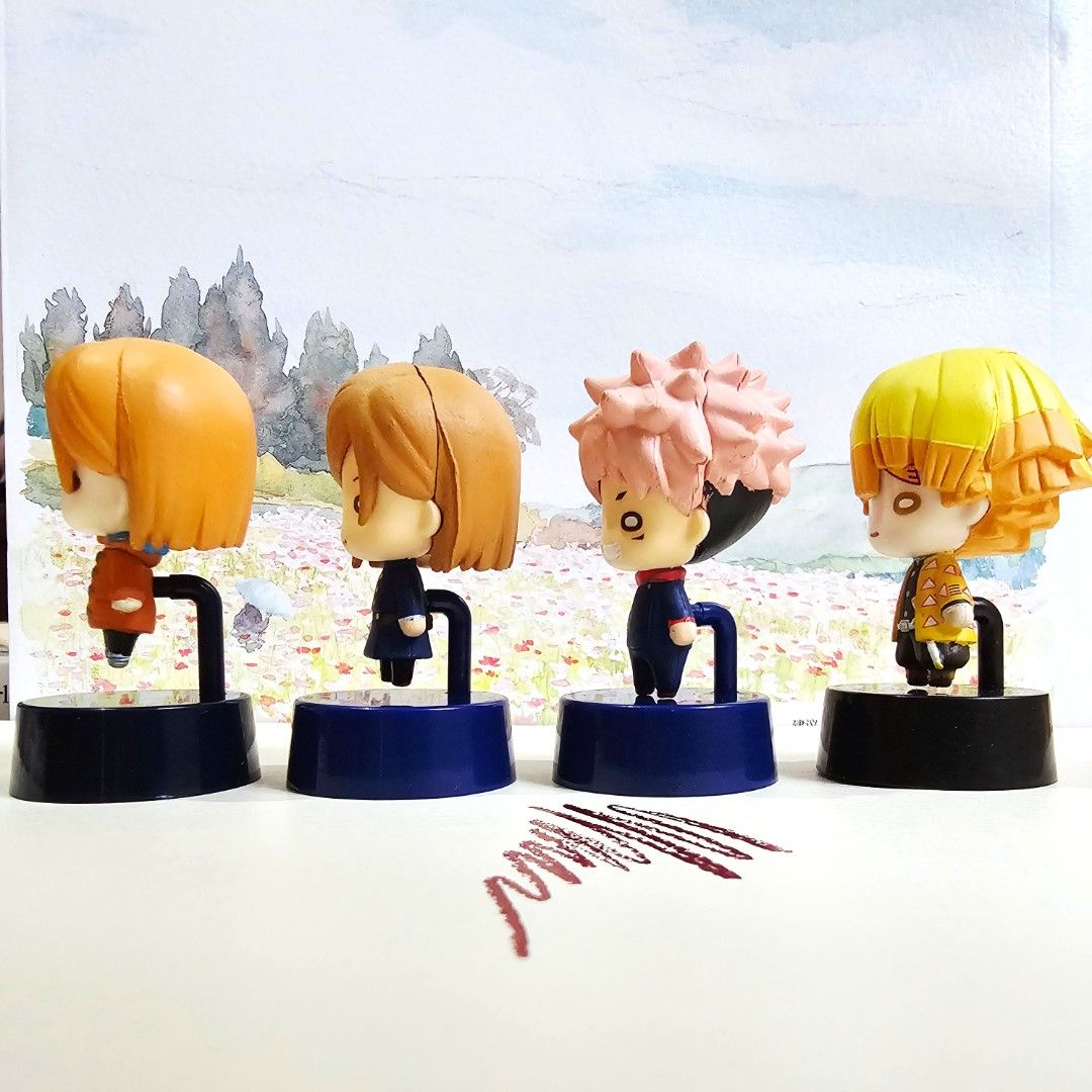 Jujutsu Kaisen & Demon Slayer Nitotan Figures (150php EACH) (Category: Figurines & Statues) located in Bacoor. Submitted by 3fties.ph (Listing ID 1381581650, Image 2). Description: ‼️150 PHP EACH‼️ As is/What you see is what you get.
