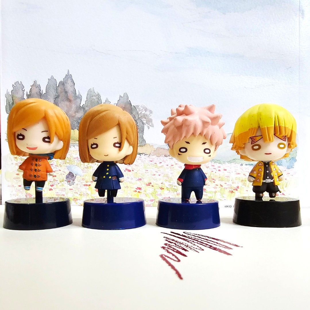 Jujutsu Kaisen & Demon Slayer Nitotan Figures (150php EACH) (Category: Figurines & Statues) located in Bacoor. Submitted by 3fties.ph (Listing ID 1381581650, Image 1). Description: ‼️150 PHP EACH‼️ As is/What you see is what you get.