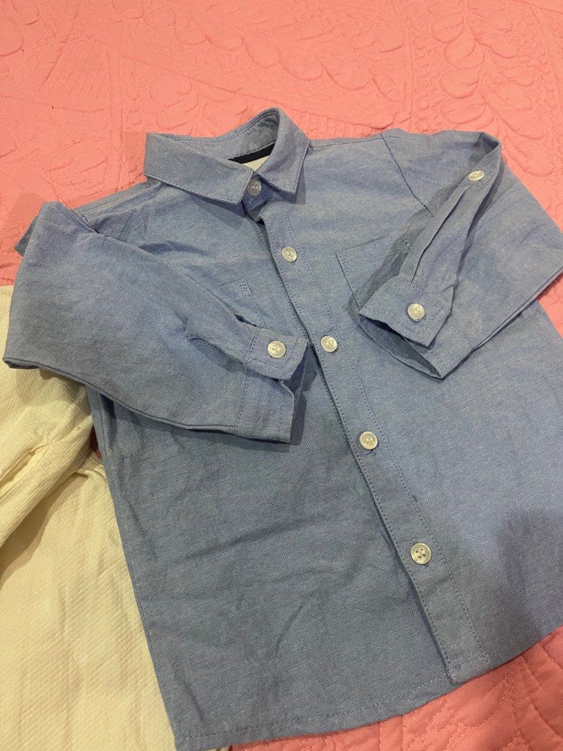 Kemeja baby h&m size 1-6m (Category: Babies & Kids Fashion) located in Kuala Lumpur. Submitted by byirabellamunira (Listing ID 1381578039, Image 3). Description: Leke new H&m kemeja Comel sgt!! .