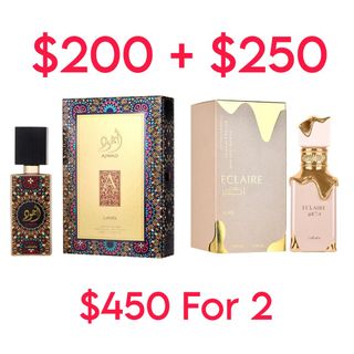 Lattafa Ajwad + Lattafa Eclaire64218458053377110