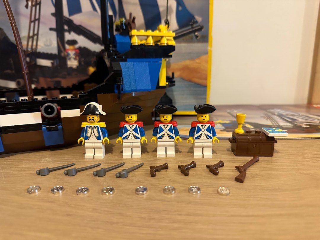 Lego 6274 Pirates Soldiers Caribbean Clipper 海盜海軍戰艦加勒比海