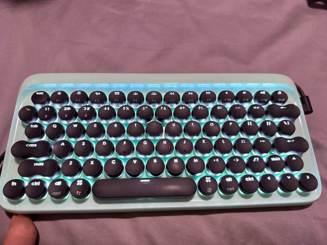Lofree DOT Bluetooth Mechanical Keyboard - Mint Green63223792207362111