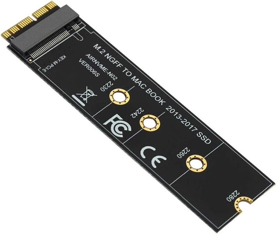 M.2 NVME SSD Conversion Adapter Card for Upgrade MacBook Air (2013-2017)63220262978946111