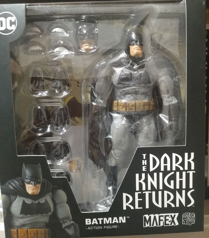 Mafex Batman - The Dark Knight Returns (MISB) (Category: Figurines & Statues) located in San Pedro. Submitted by hobbiesandeverything (Listing ID 1381593258, Image 1). Description: Mafex Batman - The Dark Knight Returns - MISB - unopened / brand new - very good box condition - 100% authentic Meet-Up: SM Center Muntinlupa Can ship via LBC Rider Pick up You can also book via Lalamove Payment via BPI, Unionbank or GCash NO COD. NO COP. "For shipping