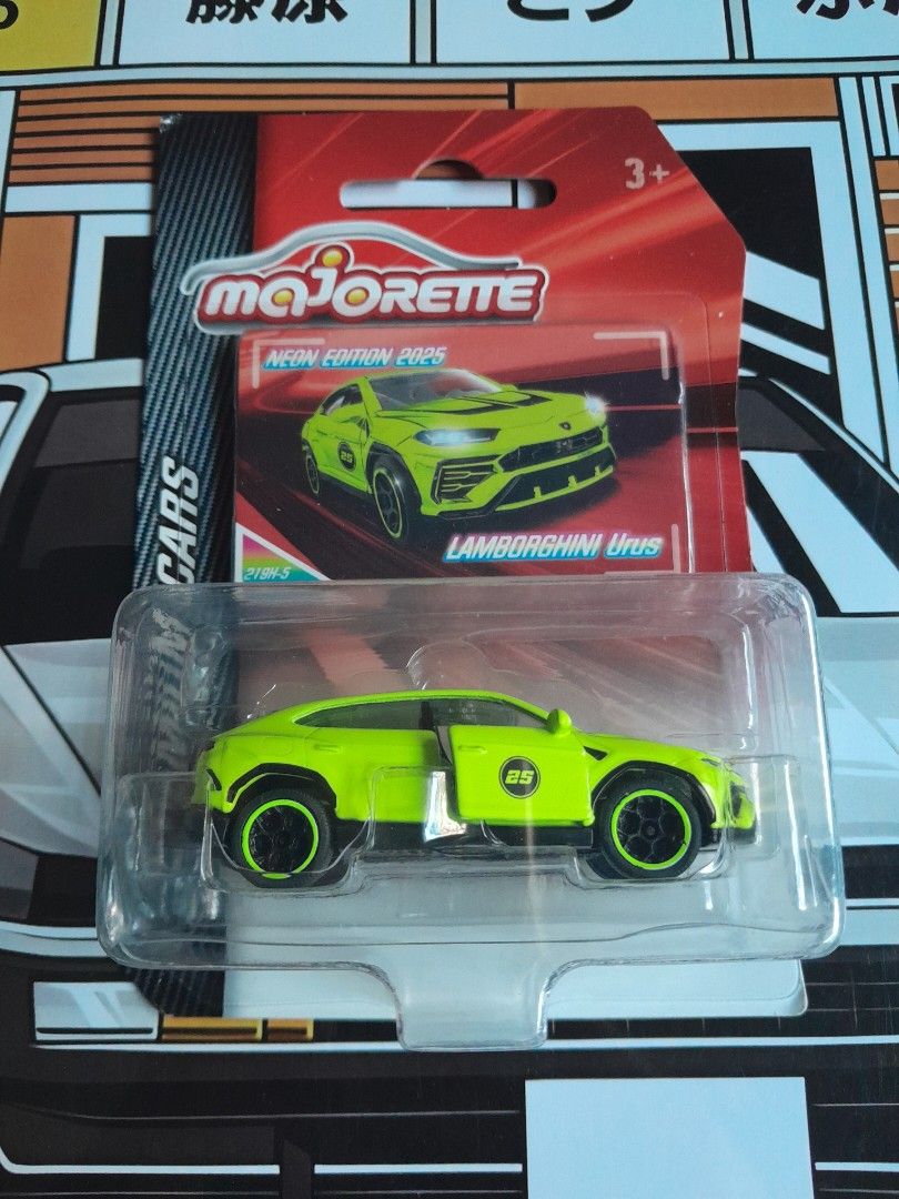 Majorette Lamborghini Urus (Neon Edition 2025), Hobbies Toys