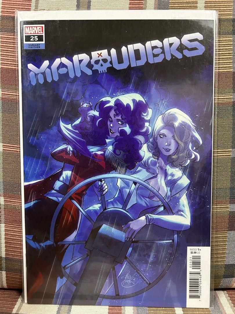 Marauders #25 Mirka Andolfo variant (Category: Comics & Manga) located in Quezon City. Submitted by andrewbernardo95 (Listing ID 1381612269, Image 1). Description: Marauders #25 Mirka Andolfo variant Kate Pryde and Emma Frost cover Selling for P350 NM condition Preferred meet-ups in Fairview area, but it can be discussed. Shipping through Lalamove, Grab, Gogoxpress MOP: BDO, BPI, Gcash PM me for any questions and additional pics.