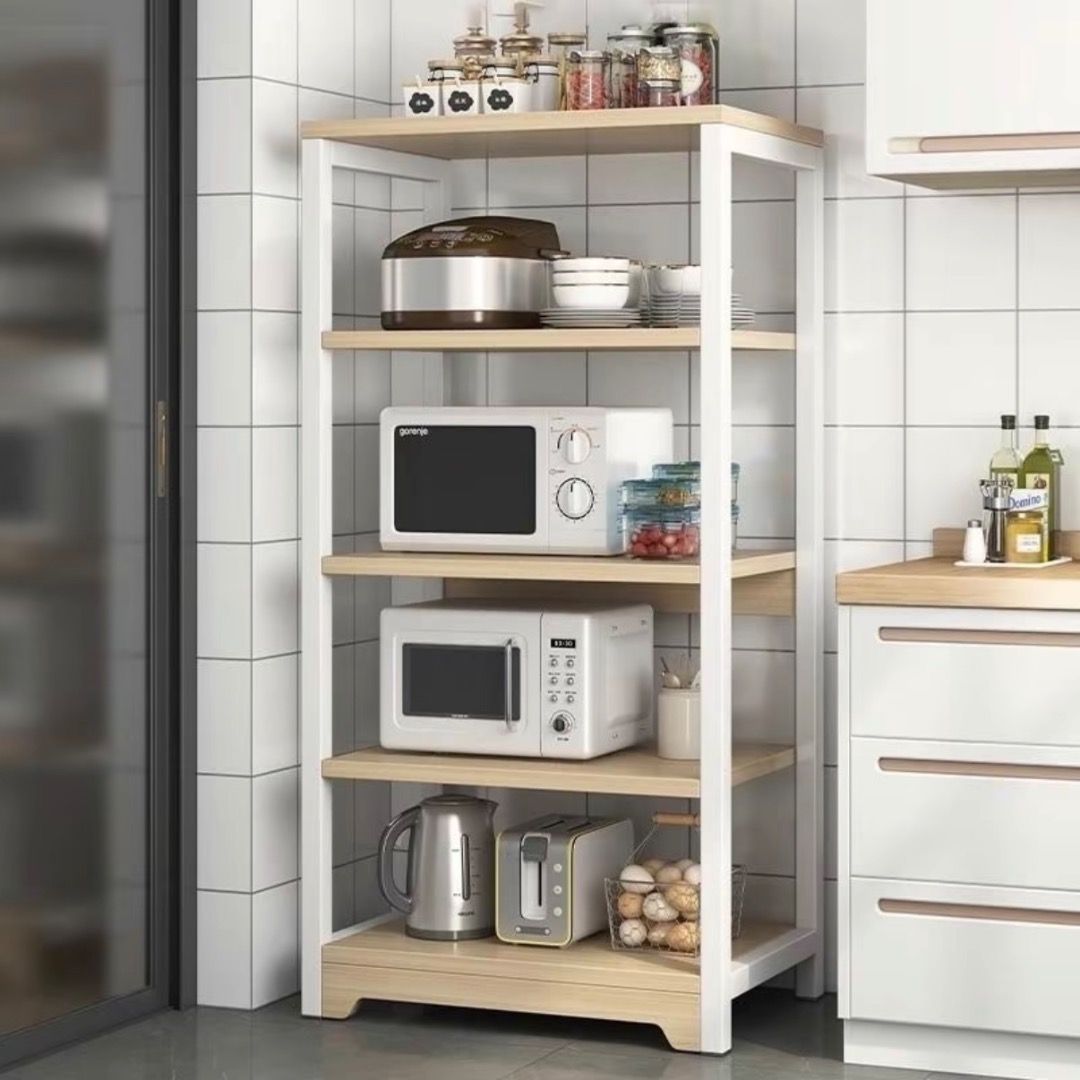 Microwave Storage Rack Shelf Table | Multi Tier Kitchen Oven Rack Table ...