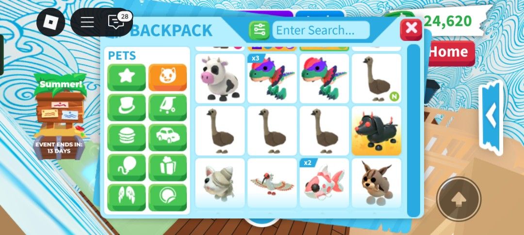 mid tier adopt me pets, Video Gaming, Gaming Accessories, In-Game ...