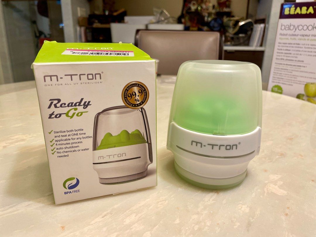 由 wa0921 (刊登 ID 1381491947，圖片 2) 提交，位於 台北市 (Taipei) 的 【MTRON】 英國四分鐘紫外線奶瓶消毒器-攜帶型(二手九成新） (類別：母乳及奶瓶)，說明：只用過一、二次、幾乎全新。