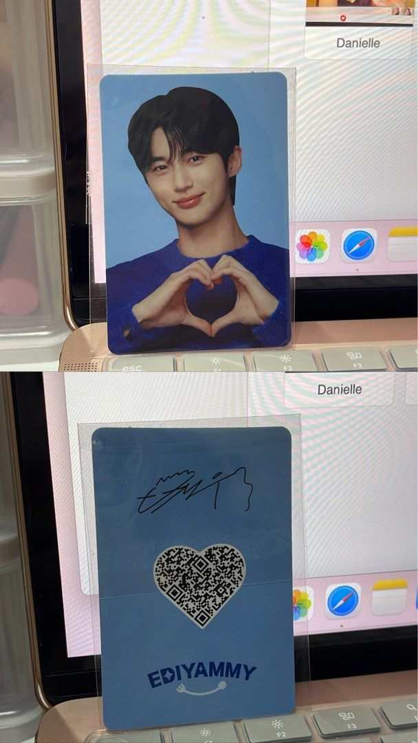 Official Byeon woo seok Ediya Coffee (Category: Other Photography Accessories) located in Manila. Submitted by fleurrxia (Listing ID 1381594575, Image 1). Description: OFFICIAL EDIYA COFFEE PC ₱100 Each 4 pcs Take all ₱400 Gcash Payment direct JNT .