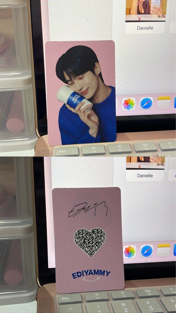 Official Byeon woo seok Ediya Coffee (Category: Other Photography Accessories) located in Manila. Submitted by fleurrxia (Listing ID 1381594575, Image 2). Description: OFFICIAL EDIYA COFFEE PC ₱100 Each 4 pcs Take all ₱400 Gcash Payment direct JNT .