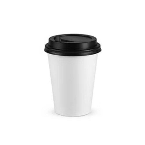 Paper cups (white with black lids) 8oz / 12oz
