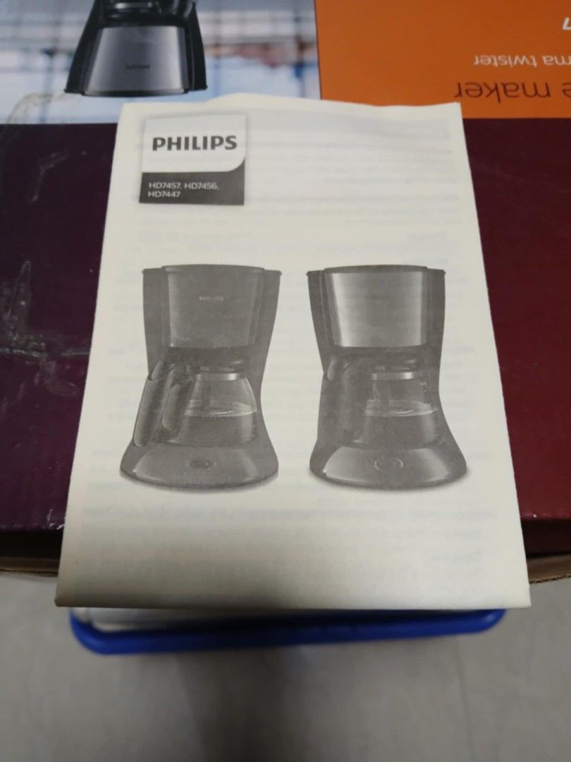 Philips HD7457/ HD7456 / HD7447 (Category: Coffee Machines & Makers) located in Angeles City. Submitted by kaepreloved (Listing ID 1381560995, Image 2). Description: Philips HD7457/ HD7456 / HD7447 Coffee drip brewer working in good condition -1500 pesos.