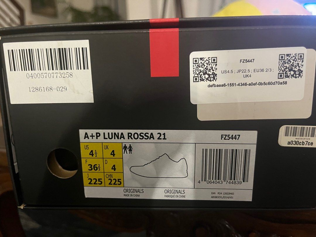 Prada Adidas A+P Luna Rossa 21 (Category: Sneakers) located in Pasig City. Submitted by moony1227 (Listing ID 1381584364, Image 2). Description: Brand New Japan - 22.5 UK - 4 Fr - 36.