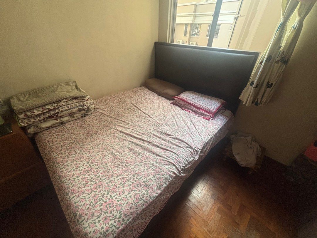 Queen Size Storage Bed Frame