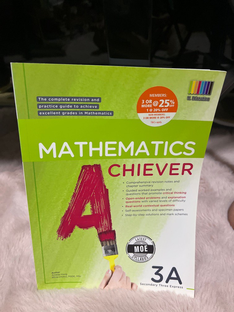 Sec 3 express Math Achiever, Hobbies & Toys, Books & Magazines ...
