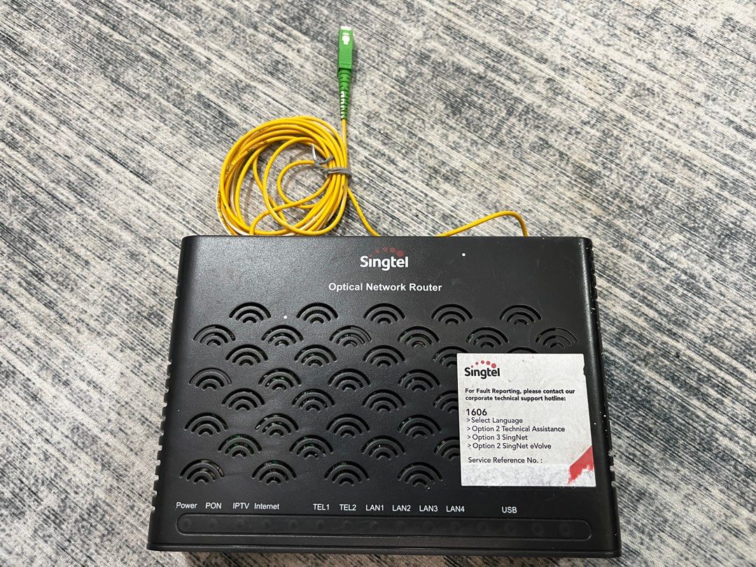 Singtel Optical Network Router63203135935874110