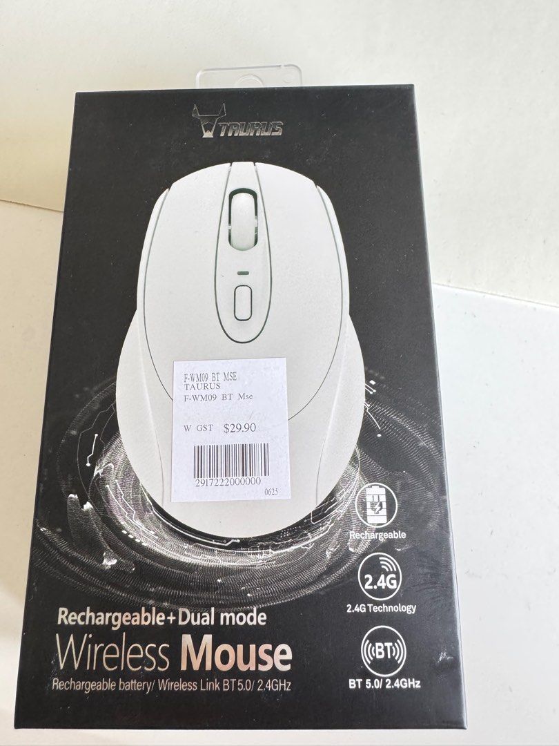Taurus E-WM09 BT Wireless Mouse - Brand New63221796233603111